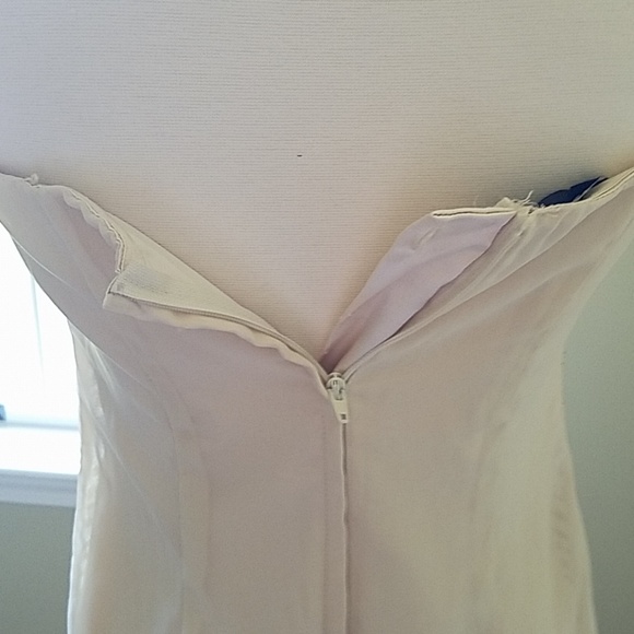 h&m // nude and gold dress - Picture 4 of 5